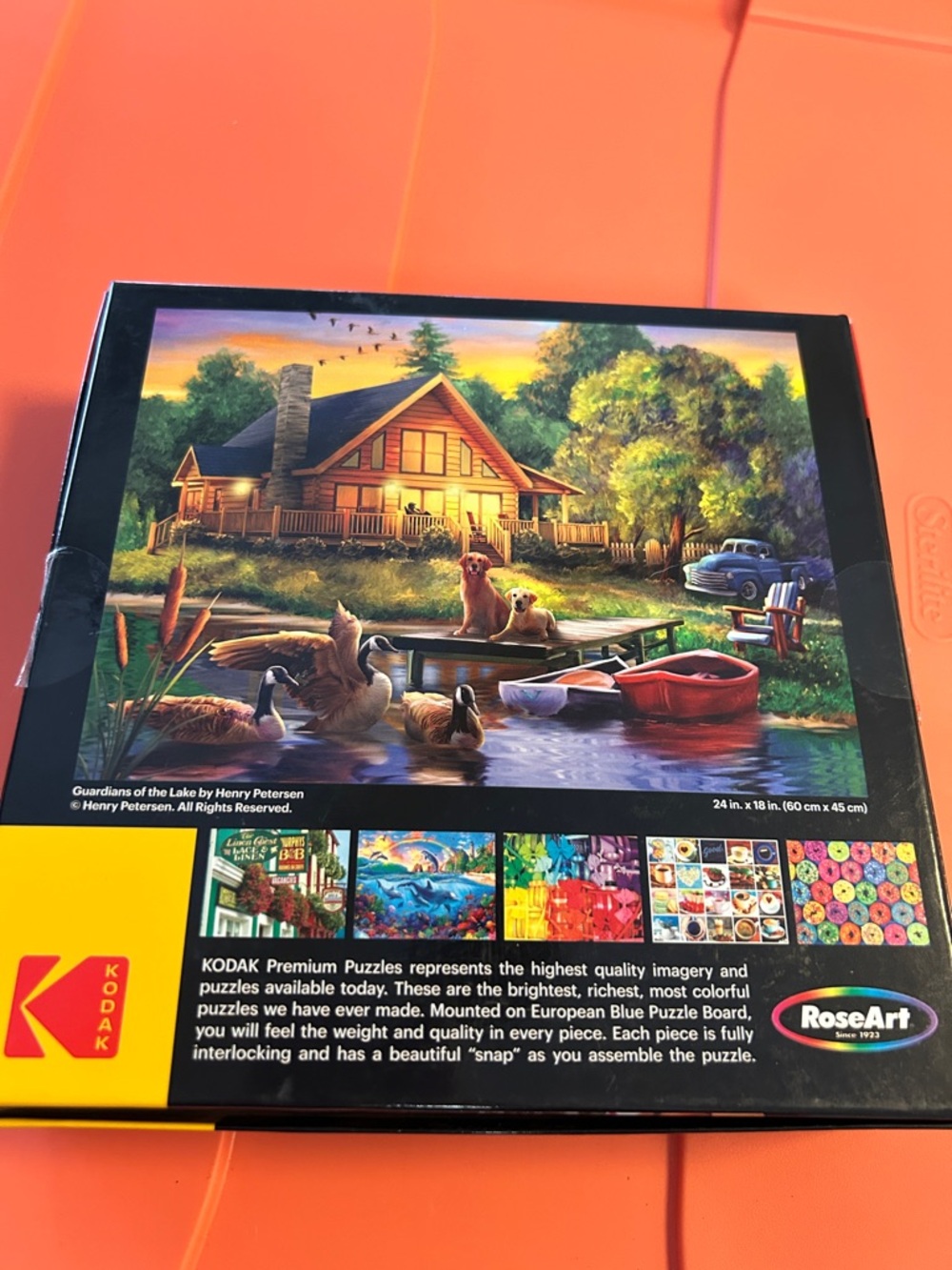 "Guardians of the Lake" jigsaw puzzle 550 pieces. - Picture 3 of 3